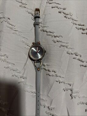 Women’s light blue watch